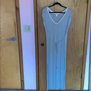 Striped maxi dress by H&M!